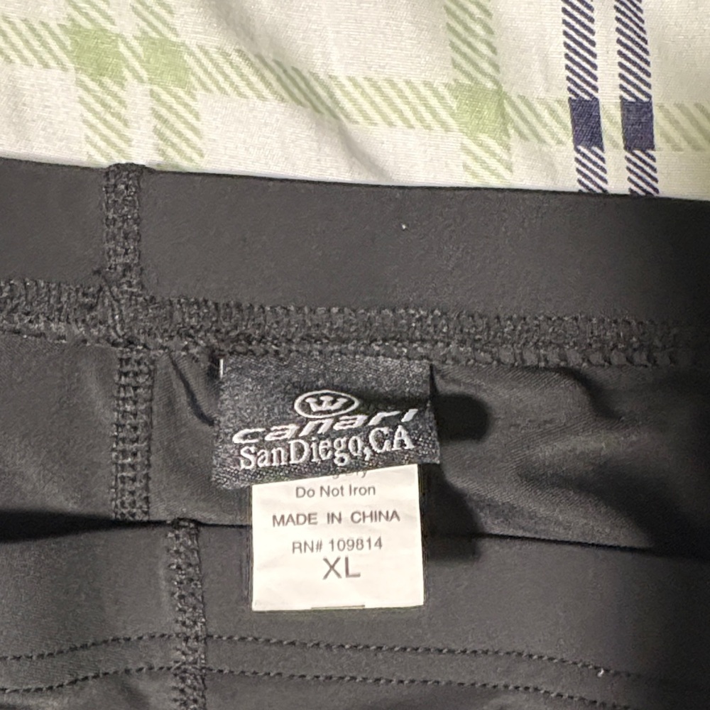 Black Cycling Shorts - Picture 2 of 3